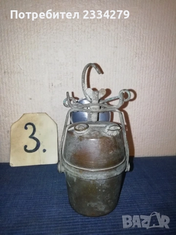 Три броя уникални лампи: карбитна, газена, бензинова-керосинова. , снимка 8 - Антикварни и старинни предмети - 53395061