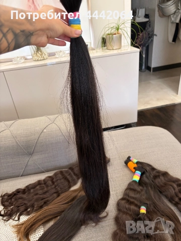Естествена коса в различни цветове, снимка 5 - Продукти за коса - 52424077