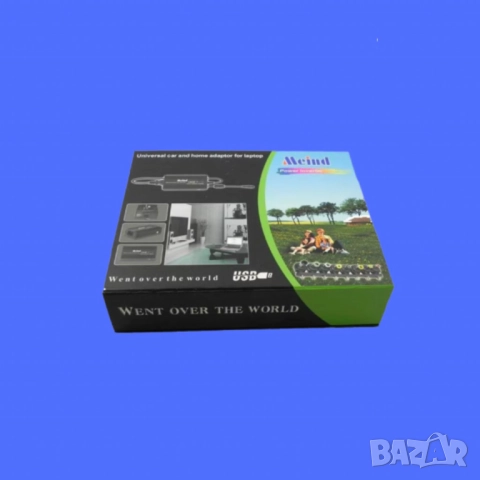 Универсален адаптер с множество сменяеми накрайници и USB порт, снимка 5 - Други стоки за дома - 52094083