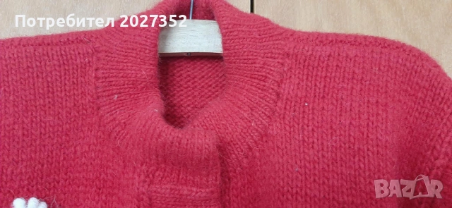 Дамска жилетка ефектна ръчна изработка 100%вълна, снимка 5 - Жилетки - 53094109