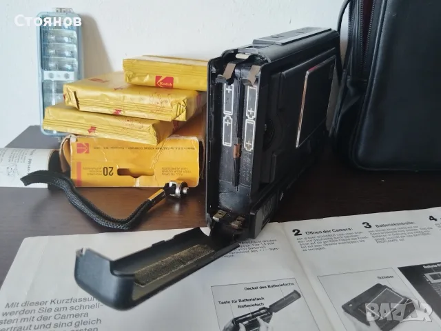 Ретро камера Kodak EK8 камера за моментални снимки. 1978г. , снимка 17 - Фотоапарати - 55842606