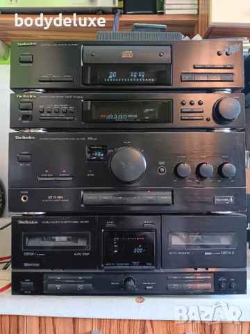 Technics SU-X120; ST-X302L; SL-PJ28A; RS-X102 аудио система
