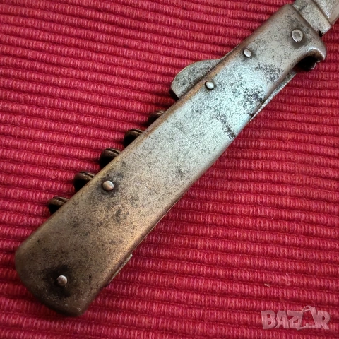Старо войнишко ножче от втората световна война,Lupus Solingen. , снимка 11 - Ножове - 53374076