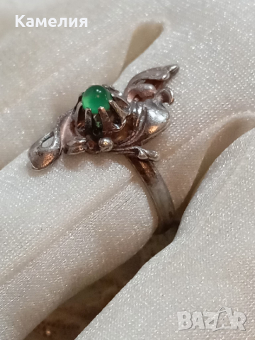 Руско сребро , снимка 3 - Пръстени - 44824110