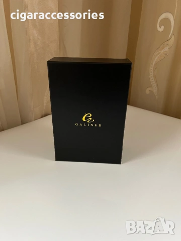 Преносим кожен хумидор за 4 пури от естествена кожа – черен / кафяв, снимка 10 - Табакери - 53228475