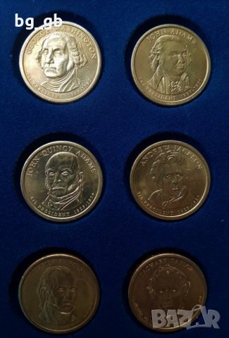 Монети САЩ Един Долар Американски Президенти, снимка 6 - Нумизматика и бонистика - 35732424