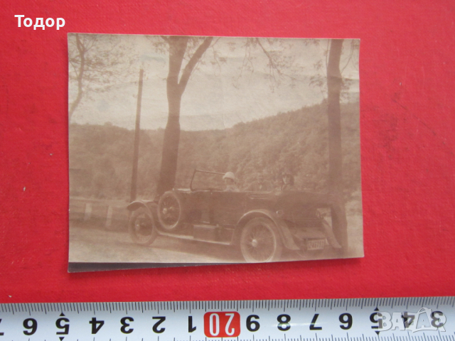 стара картичка снимка кола 5