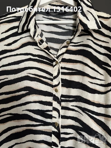 Риза туника Zara размер XXL, снимка 3 - Ризи - 51271805