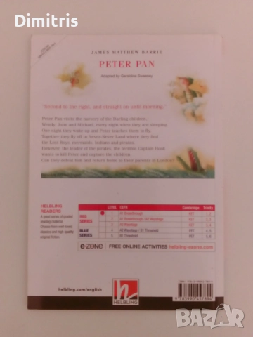 Peter Pan Helbling Readers, снимка 2 - Чуждоезиково обучение, речници - 51879385