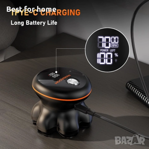 Maxgroom Самобръсначка за глава за плешиви мъже, 7D ,водоустойчива , снимка 5 - Машинки за подстригване - 53282656