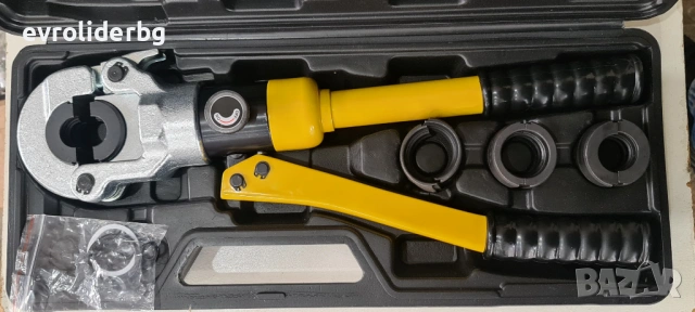 ПРОМО ЦЕНА!!!ХИДРАВЛИЧНИ КЛЕЩИ ЗА КРИМПВАНЕ/ПРЕСОВАНЕ НА ТРЪБИ 16-32мм., снимка 2 - Други инструменти - 53389943