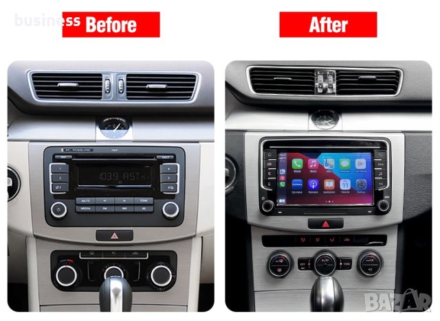 Мултимедия с безжичен CarPlay за VW, Seat, Skoda EW847WADCP, снимка 2 - Аксесоари и консумативи - 41908666
