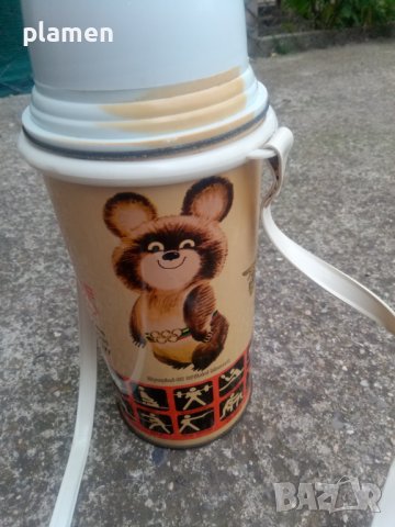 Колекционерски термос мечето Миша, снимка 2 - Антикварни и старинни предмети - 40918854