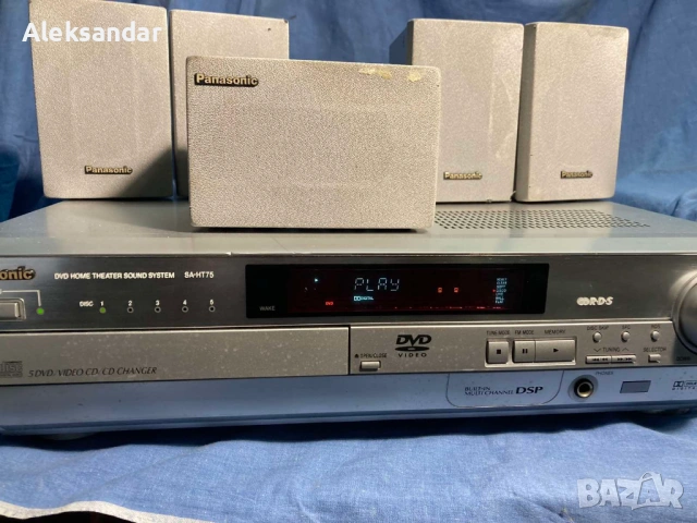 Продавам система Panasonic Home Theater SA-HT75, снимка 7 - Аудиосистеми - 53841378