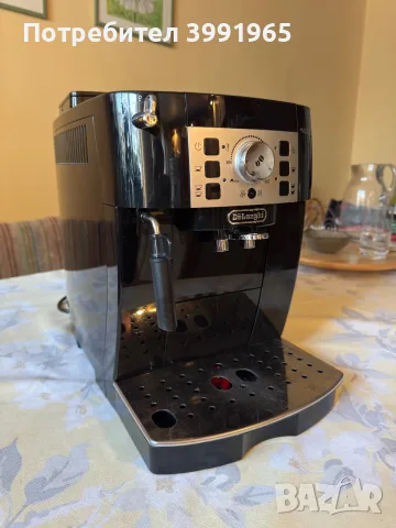 Кафемашина DeLonghi Magnifica S (черна) + оригинална кутия – Отлично състояние!, снимка 4 - Кафемашини - 55881100