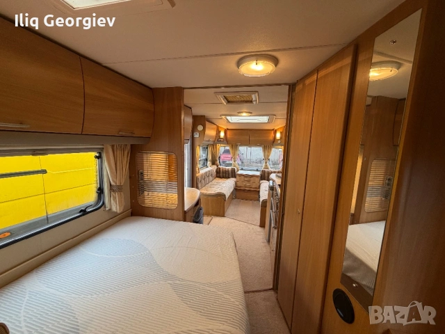 Каравана SWIFT CHARISMA-Френска Спалня/ФОРСЕЛТ/СОЛАР/Душ кабина/КАТО НОВА/ПЛАТЕНО МИТО , снимка 5 - Каравани и кемпери - 53217821