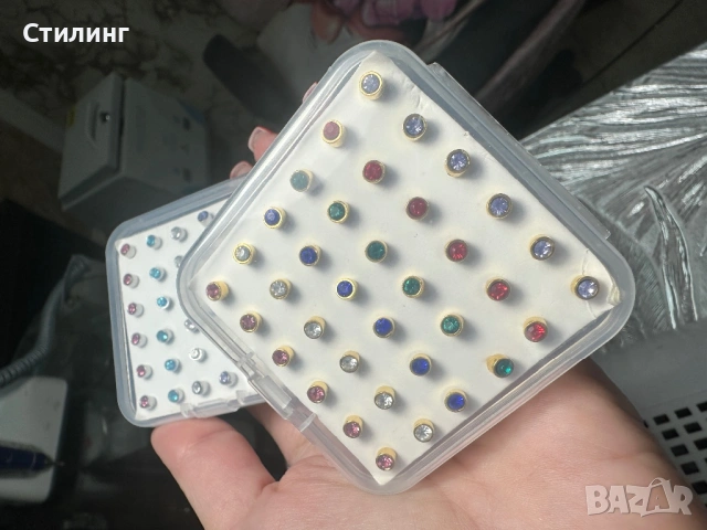 Пълен комплект пистолет за пробиване на уши , снимка 3 - Други - 53072000