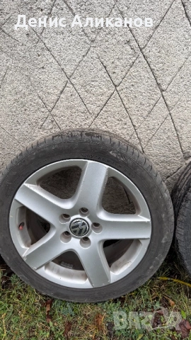 Джанти 5x112 за vw с нови летни гуми, снимка 6 - Гуми и джанти - 52642724