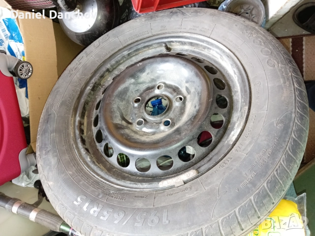 Гума с джанта 5х112 15 цола, снимка 4 - Гуми и джанти - 52103428