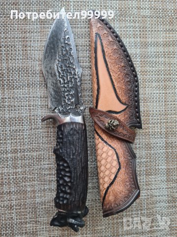 Нож от дамаска стомана , снимка 7 - Ножове - 41839627