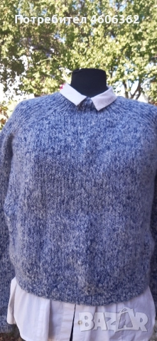 ръчно изплетен пуловер , снимка 9 - Жилетки - 51855461