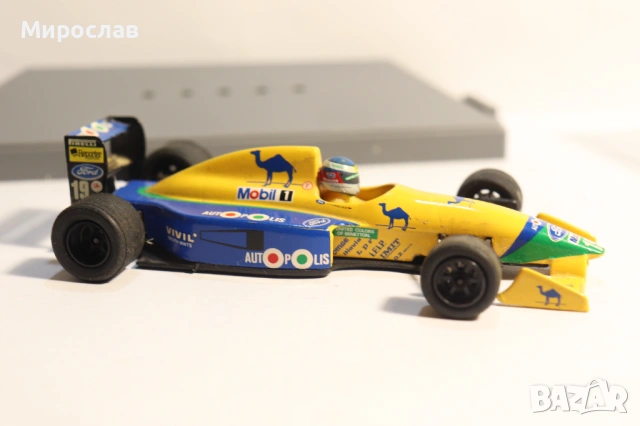1:43 ONYX BENETTON FORD БОЛИД ФОРМУЛА F1, снимка 5 - Колекции - 53192592