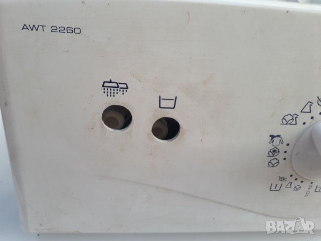 Продавам преден панел с програматор за пералня Whirlpool AWT 2260, снимка 2 - Перални - 34297805