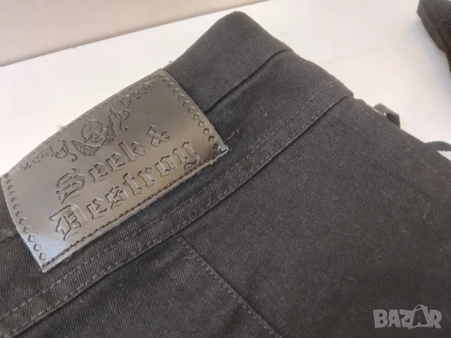 Seek & Destroy НОВ дамски Punk / Gothic Metal / Rock / Grunge панталон, снимка 3 - Панталони - 47594024