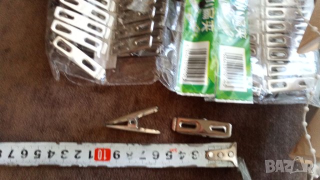 комплект метални щипки, пране , снимка 7 - Сушилници - 40784860