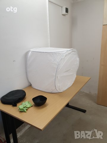 Палатка за фотография бяла 60х60