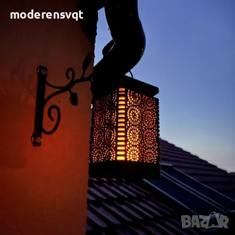 Соларен фенер лампа ефект трептене, снимка 7 - Соларни лампи - 47895862