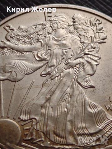 РЕПЛИКА на РЯДКА МОНЕТА USA 2019г. унция - долар уникат за КОЛЕКЦИОНЕРИ 34938, снимка 8 - Нумизматика и бонистика - 39172136