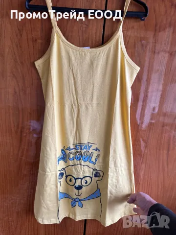 Нова дамска нощница М Виенетта Vienetta потник тънка презрамка M