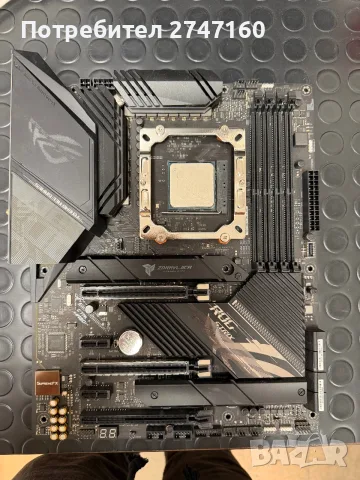 Процесор / CPU AMD Ryzen 9 5900x + Mobo Asus rog strix x570-e Wifi ii
