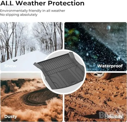 Highland TPE за Tesla Model 3 - водоустойчив, анти-плъзгащ се, снимка 6 - Аксесоари и консумативи - 49826241