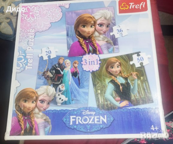 Frozen "Замръзналото Кралство" пъзели , снимка 2 - Игри и пъзели - 41367073