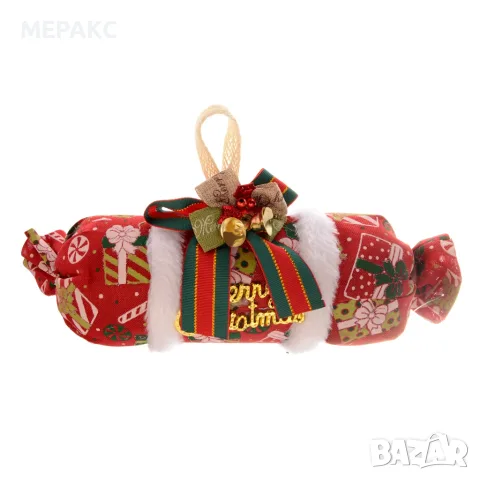 🎄 Коледна кутийка във формата на бонбон, снимка 3 - Декорация за дома - 56351306