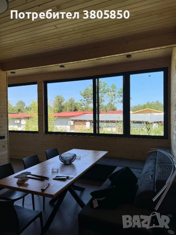 Продавам дървена къща тип бунгало град Черноморец къмпинг Созопол ЕКО , снимка 3 - Къщи - 50965155