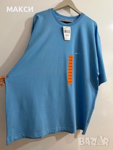 Еластична макси дълга тениска в светло синьо- 100 % памук, снимка 2 - Тениски - 41078588