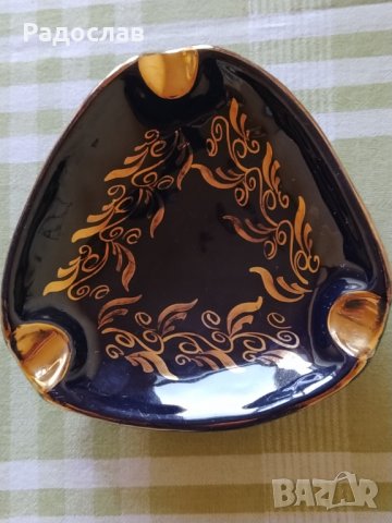 стар керамичен пепелник, снимка 2 - Други - 34357119