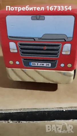 Дървени камиончета+ АРТ декорация, снимка 12 - Други ценни предмети - 49690893