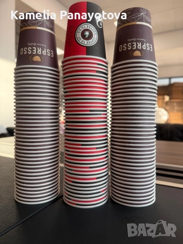 Картонени чаши за вендинг машини