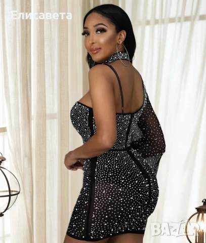 Дамска модерна рокля , снимка 4 - Якета - 48475927