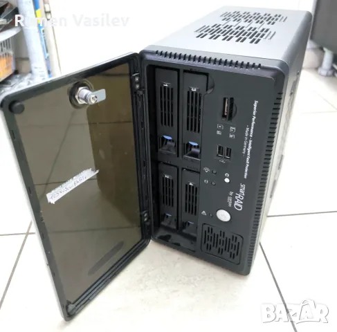 Мини сървър NAS Chenbro ES34069 4xHotSwap HDD MiniITX Sapphire Pure Mini E350
