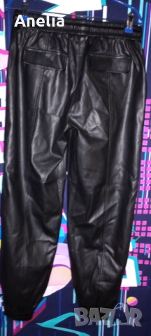 Дамски Кожен Панталон ЛУКС М Л ХЛ, снимка 12 - Панталони - 52558877