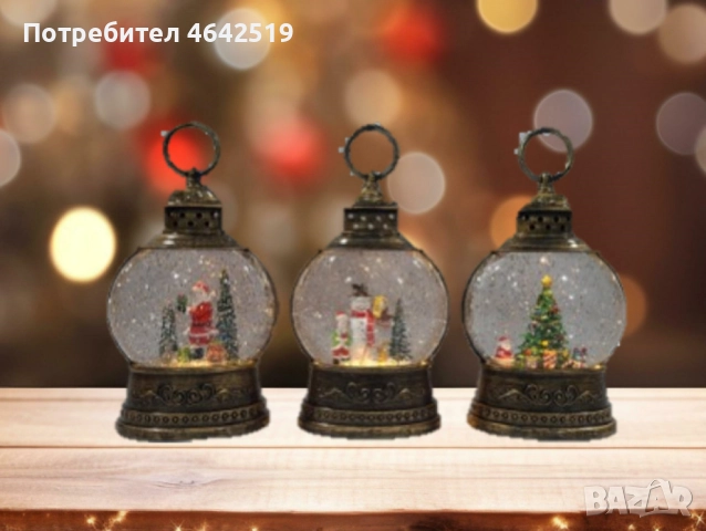 Коледен снежен глобус, снимка 9 - Декорация за дома - 52336788