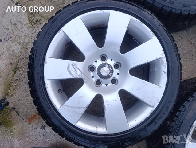 Джанти с гуми 18" - 5х120 ЕТ20 БМВ Е60/ BMW E61, снимка 2 - Гуми и джанти - 53752063