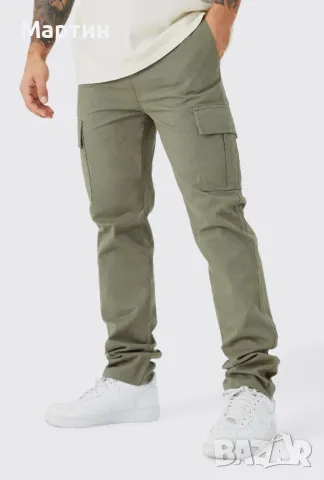 Мъжки cargo панталон boohooMAN - размер 34 
