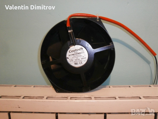 Високотемпературен вентилатор 42 W - Ball bearing, снимка 3 - Друга електроника - 52358156