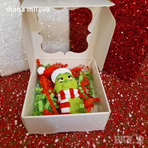Гринч в кутийка, идеален подарък за Коледа!!, снимка 4 - Декорация за дома - 47656295